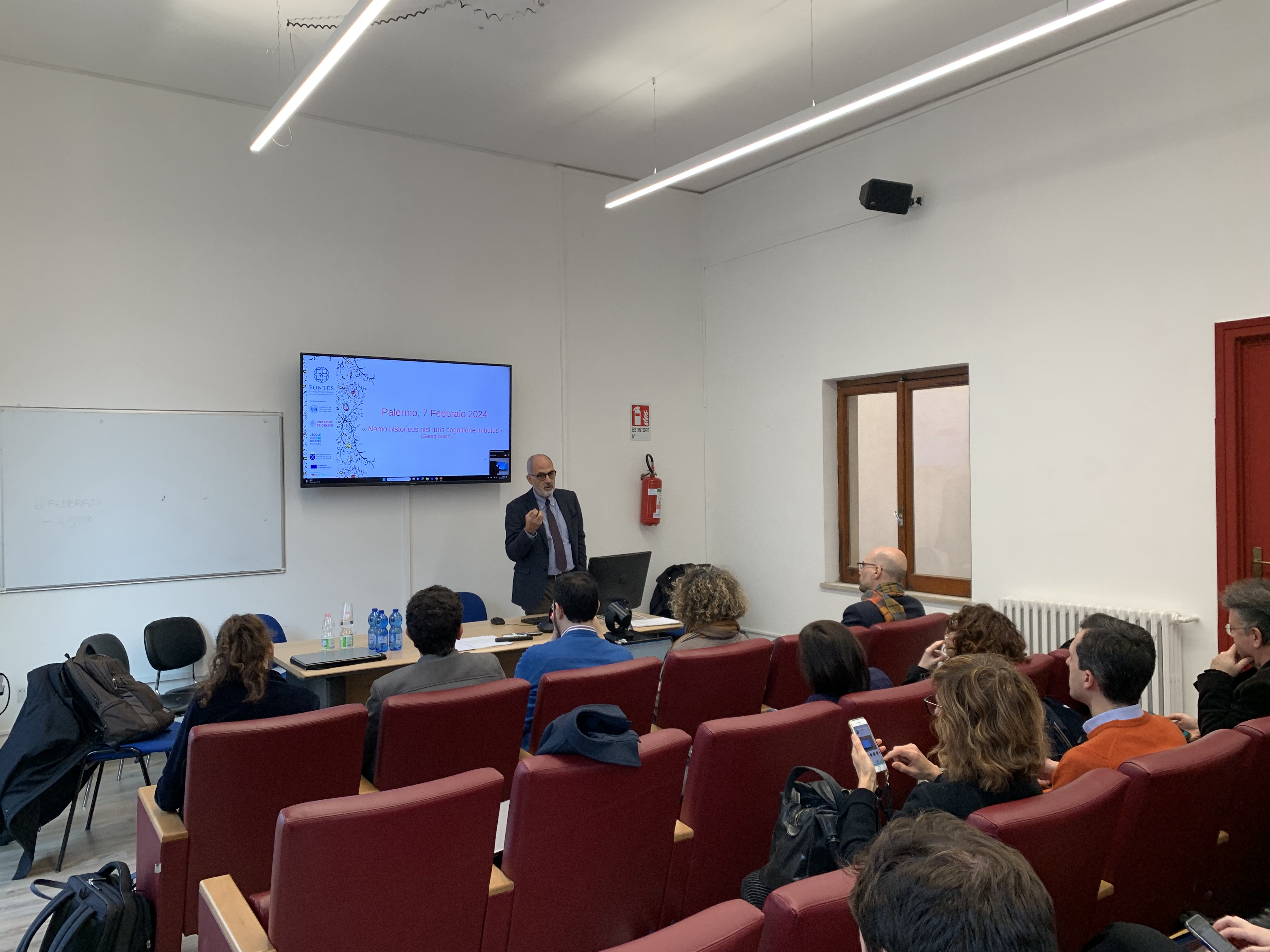 Lecture of Emanuele Conte