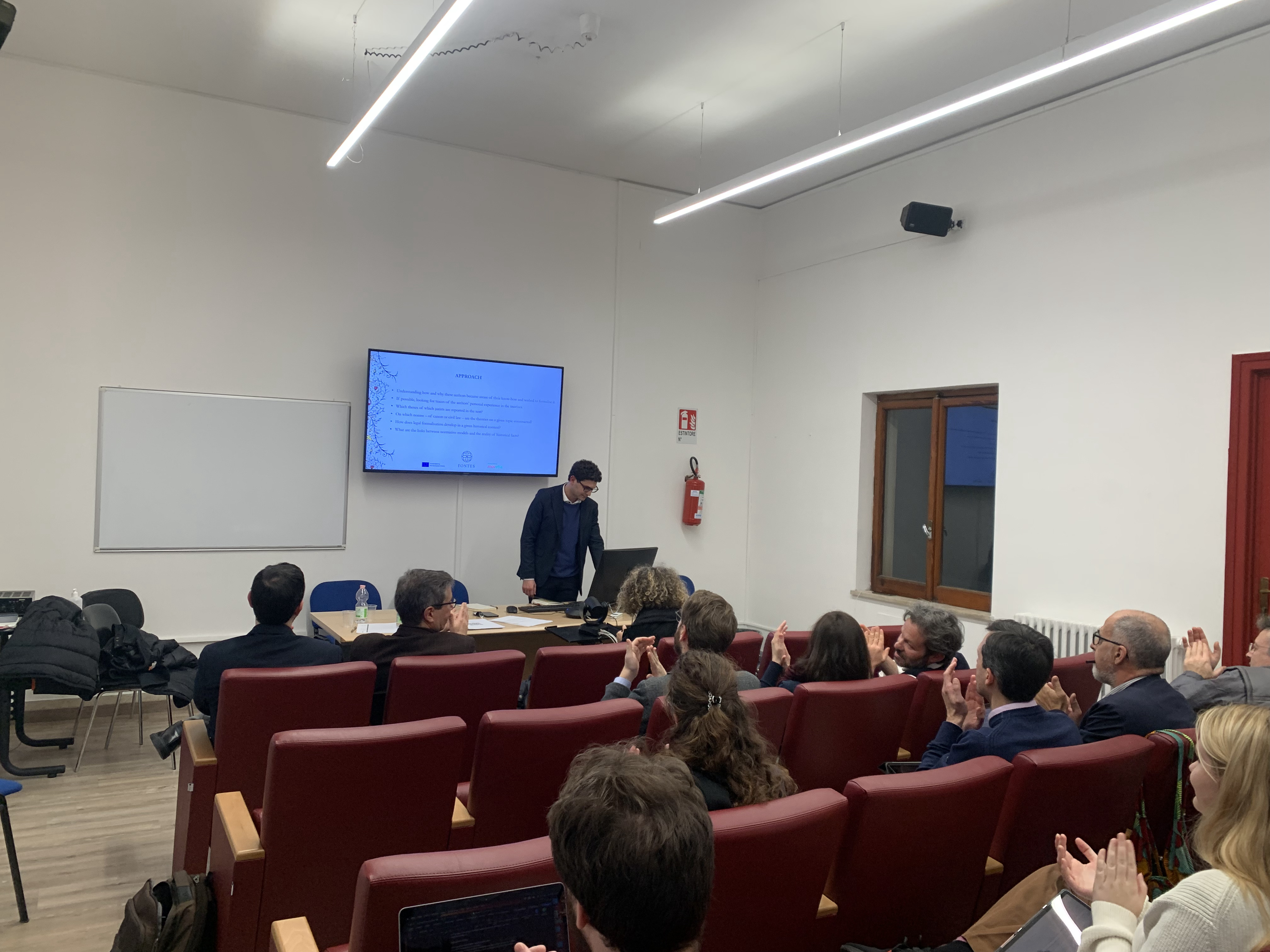Lecture of Ignazio Alessi