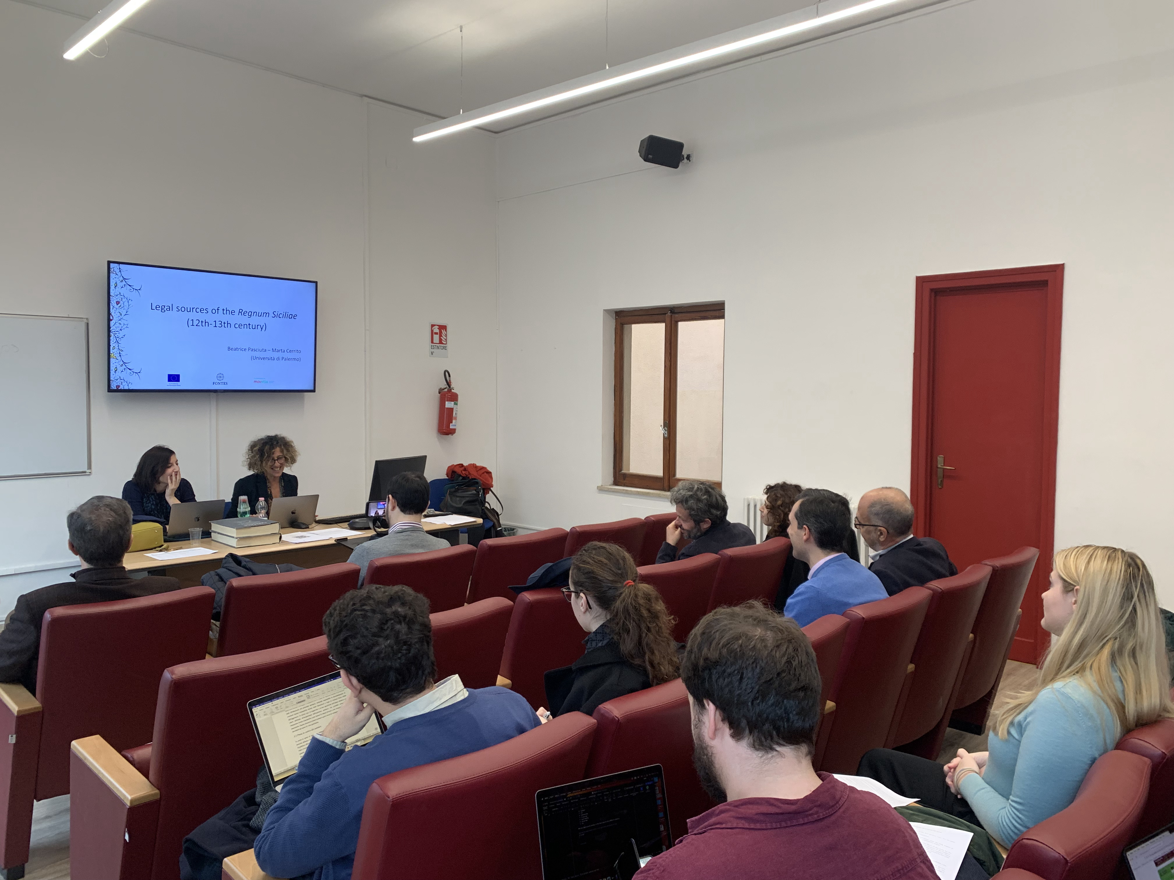 Lecture of Beatrice Pasciuta and Marta Cerrito
